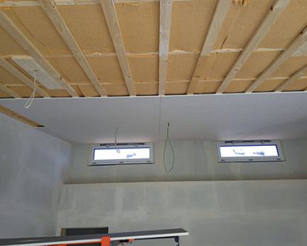 Kuenstle Holzbau Innenausbau Kindergarten mit Akustikdecke